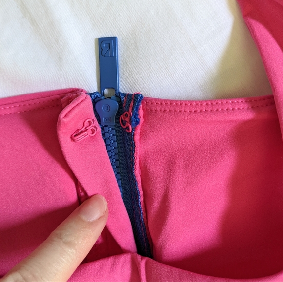 BuffBunny | Dive Zip Sports Bra Miami Vice/H2O - Picture 9 of 12